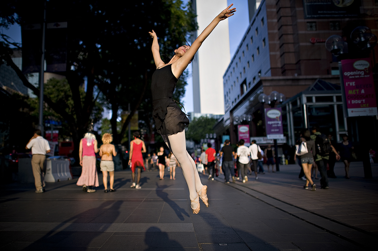 Dancer in Street #3